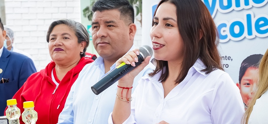Ministra del Midis Lesly Shica anuncia renovado y transparente proceso de compras de alimentación escolar 2026
