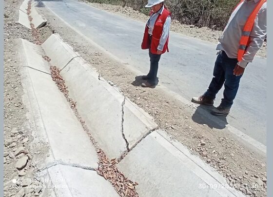 Piura: Contraloría alerta deficiencias en obra vial de Suyo