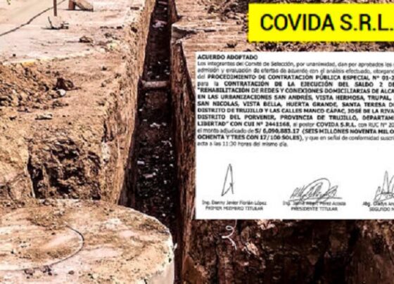Trujillo: MPT adjudica obra valorizada en más de S/ 6 millones a empresa COVIDA S.R.L.