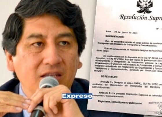 Viceministro de Transportes en la mira por S/ 600 millones: Ismael Sutta viene de gobierno anterior