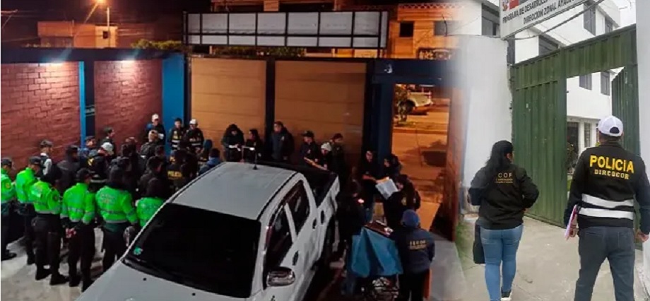 Allanan 8 viviendas de funcionarios y empresarios de AGRO RURAL por presunta colusión