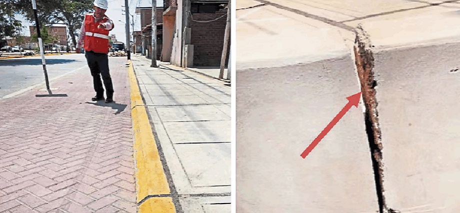 Contraloría detecta fisuras y deficiencias en obra de la avenida Don Bosco valorizada en más de S/ 9 millones