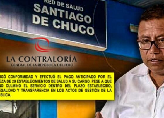 Contraloría: RIS Santiago de Chuco pagó anticipadamente a empresa sin culminar servicio de limpieza