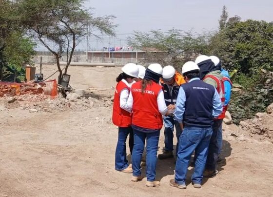 Chincha: Contraloría alerta demora en obra de agua y alcantarillado por S/53 millones