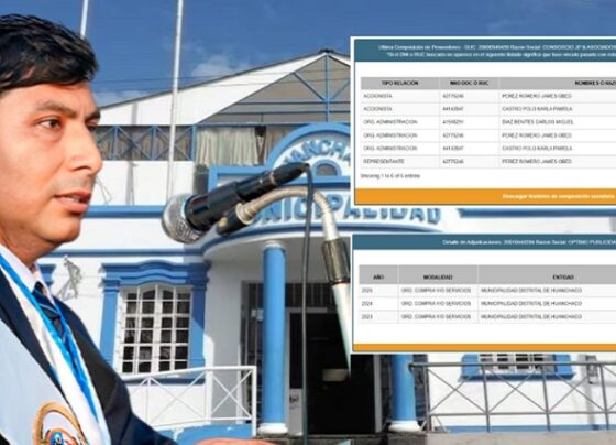 Exclusivo: La empresa que fue creada para contratar exclusivamente con la Municipalidad de Huanchaco