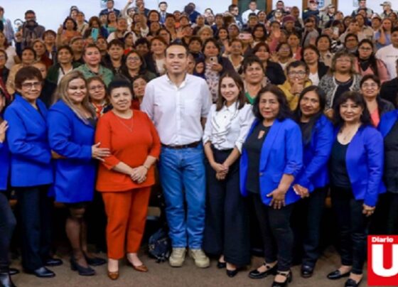 Jerí promete más recursos para el Vaso de Leche mientras se reúne con empresarios de la construcción