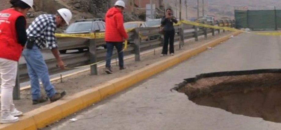 MTC trabaja en la recuperación definitiva de forado en la av. Néstor Gambetta