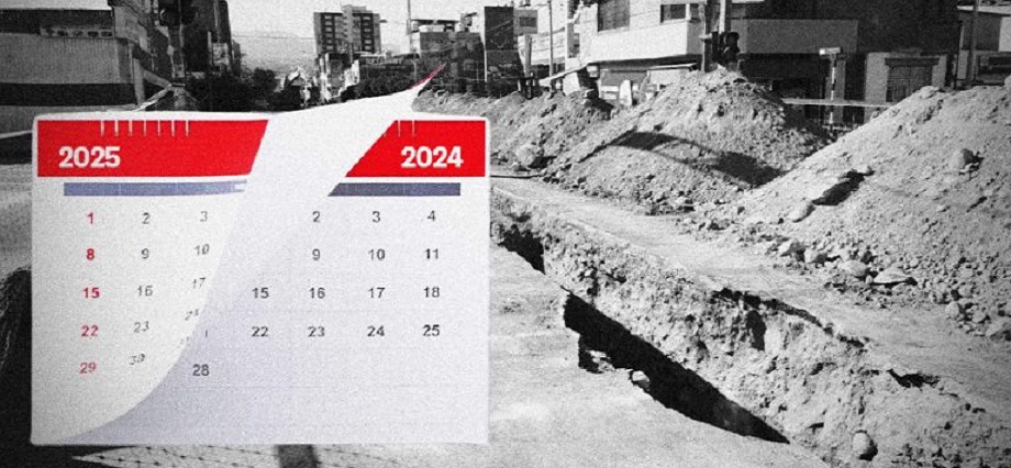 Obras públicas a nivel nacional se paralizan hasta 712 días en promedio