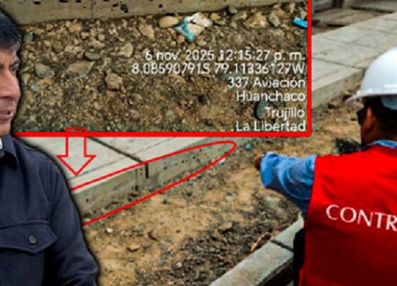 Otra obra de la gestión de Efraín Bueno en Huanchaco con serias deficiencias