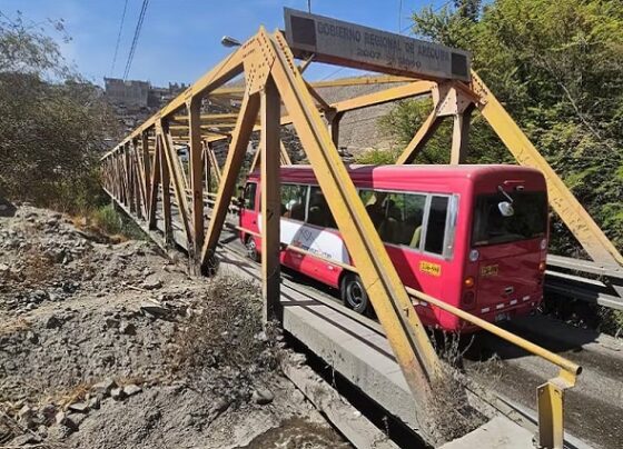 Arequipa: Vecinos de Socabaya exigen acelerar construcción de puente en La Mansión