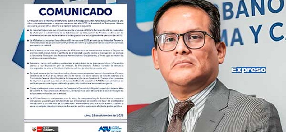 ATU detecta cartas fianza falsas de obra contratada en 2023 y activa denuncia penal