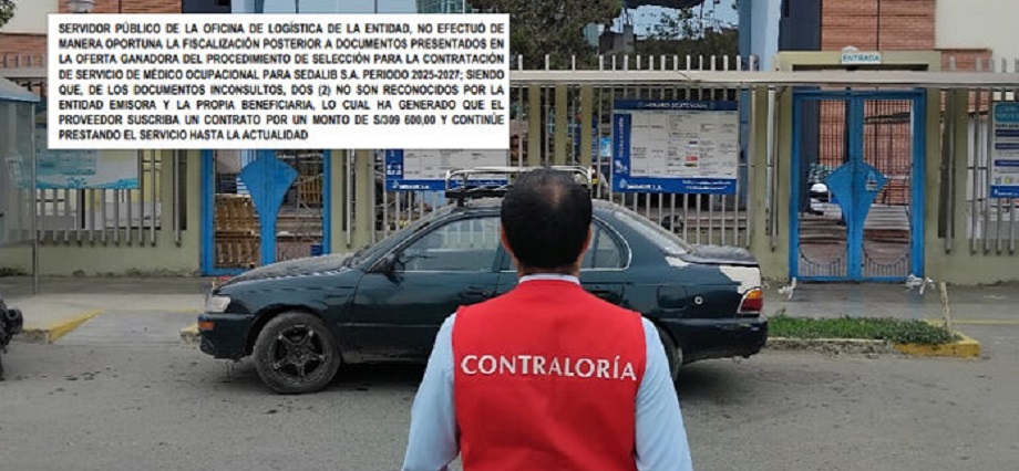 Contraloría descubre documentos falsos en contratación de servicio médico de Sedalib