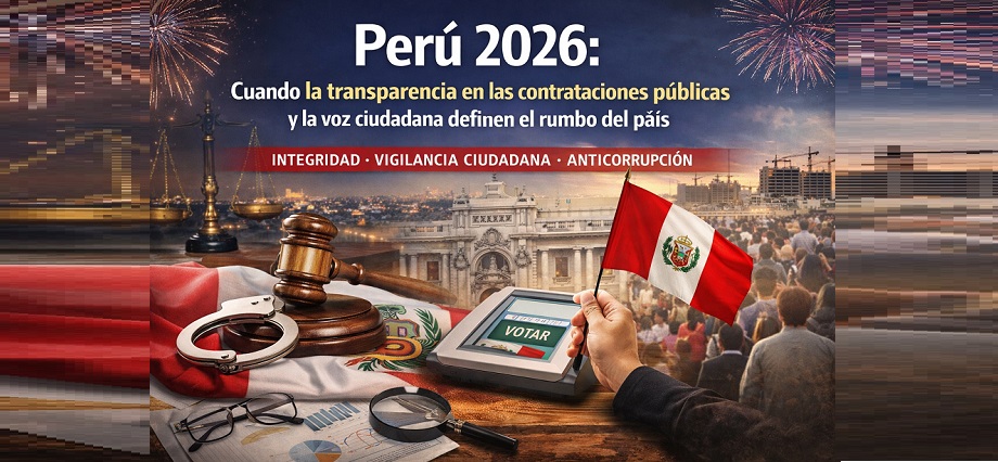 Perú 2026: Cuando la transparencia en las contrataciones públicas y la voz ciudadana definen el rumbo del país