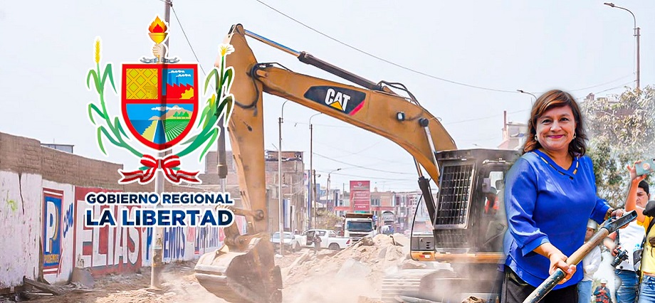 Gobierno Regional de La Libertad impulsa modernización de calles trujillanas con obras por impuestos