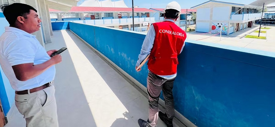 Piura: La Contraloría detecta que una obra de colegio de S/ 13.5 millones ya tiene grietas y fisuras