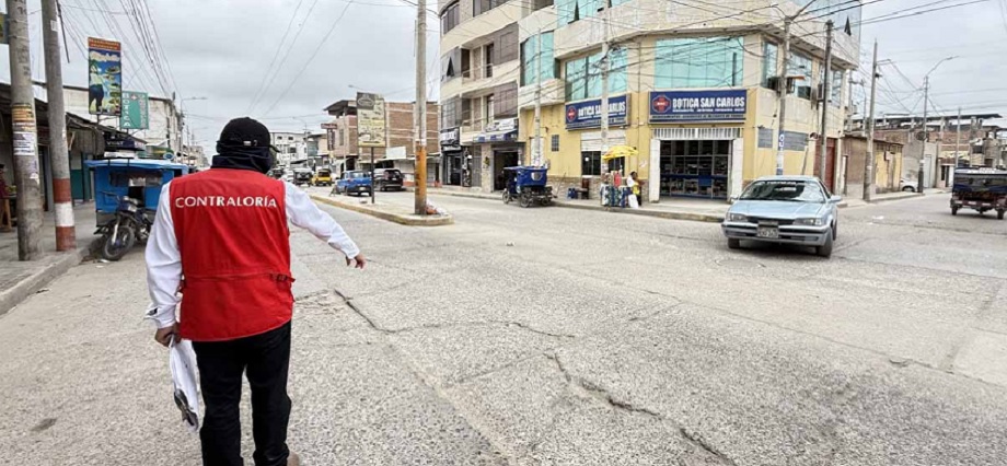 Tumbes: Contraloría General detecta irregularidades en la contratación y ejecución de obra en la Av. Fernando Belaunde