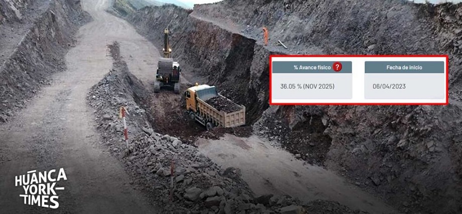 Carretera a Pariahuanca acumula un año de retraso: su entrega fue ampliada a noviembre 2026