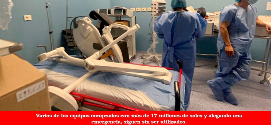 Contraloría detecta irregularidades en compra de equipos biomédicos para el Hospital de Tingo María