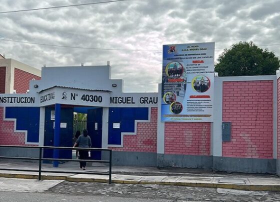 Deficiencias técnicas retrasan reconstrucción de colegio en Paucarpata