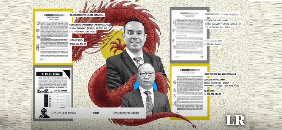 En el gobierno de Jerí contrataron a empresas chinas por S/1.400 millones