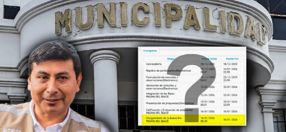 Municipio de Huanchaco sigue sin otorgar buena pro de obra valorizada en más de S/ 4 millones