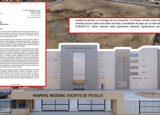 ¡Obra en peligro! Falta de pagos a Embajada Británica compromete nuevo Hospital Regional de Trujillo