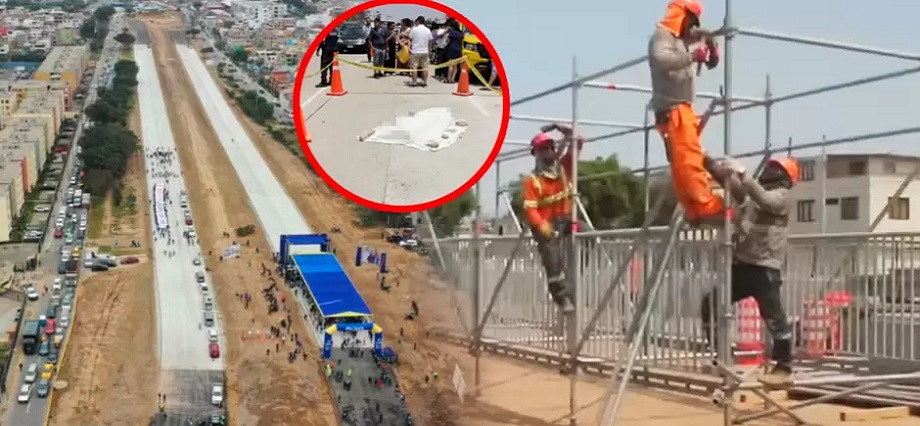 Vía Expresa Sur: Municipalidad de Lima inicia tardía instalación de puentes peatonales tras muerte de adulta mayor