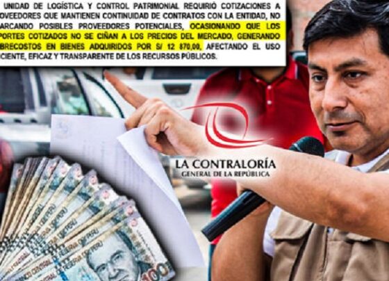 Contraloría advierte presuntos sobrecostos por más de S/ 12 mil en compras de la Municipalidad de Huanchaco