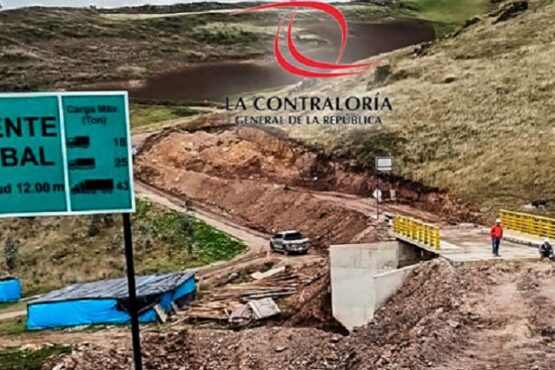 Contraloría advierte que renovación de dos puentes en Huaso registra deficiencias y suspensiones con inconsistencias