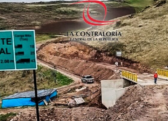 Contraloría advierte que renovación de dos puentes en Huaso registra deficiencias y suspensiones con inconsistencias