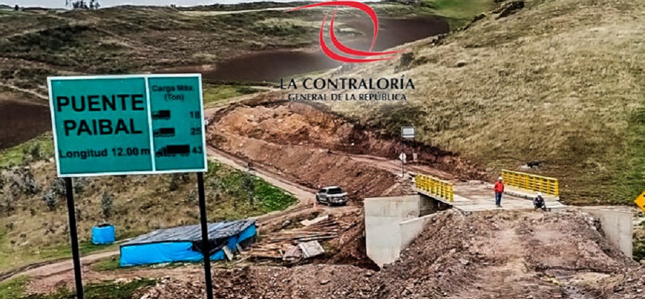 Contraloría advierte que renovación de dos puentes en Huaso registra deficiencias y suspensiones con inconsistencias