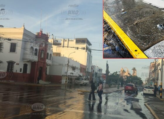 Desagüe revienta en pleno centro de Tacna