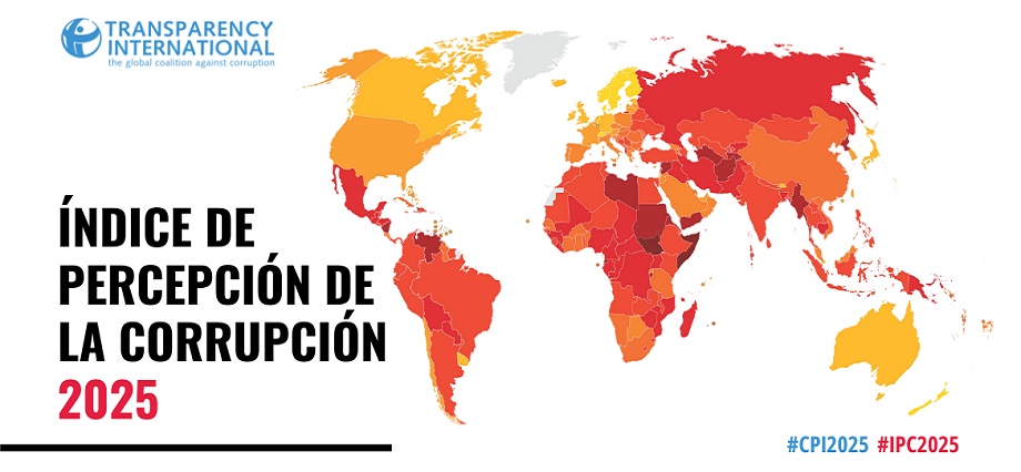 El Perú cae 8 puntos en el Índice de Percepción de la Corrupción en los últimos cinco años