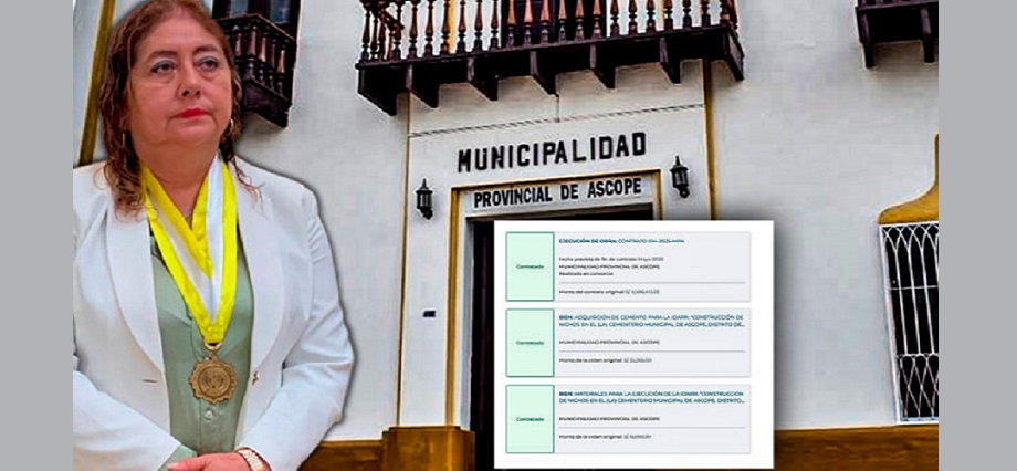 Empresa F y V Minería Contratista solo ha contratado con la gestión de María del Rosario Cortijo en Ascope