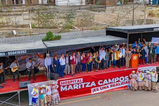 Empresas conocidas asumen supervisión de la obra del hospital Maritza Campos