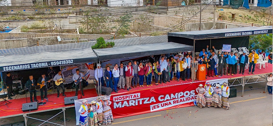 Empresas conocidas asumen supervisión de la obra del hospital Maritza Campos
