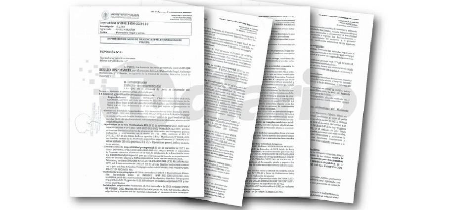 Fiscalía inicia investigación por irregularidades en compra de papel bond en la Ugel Marañón
