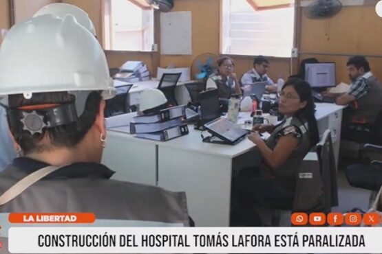 La Libertad: construcción del hospital Tomás Lafora está paralizada (Video)