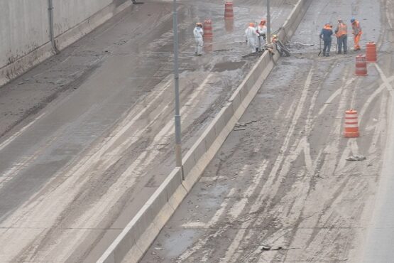 Inundaciones problema de drenaje inconcluso y obras con deficiencias técnicas