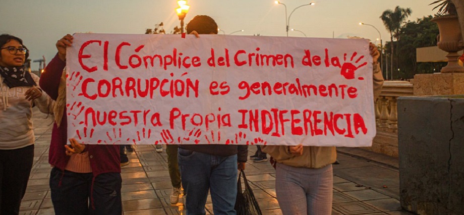 La corrupción está devorando al país