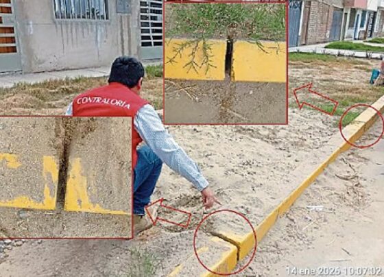 La Libertad: Observan obra vial de S/ 13 millones en Huanchaco