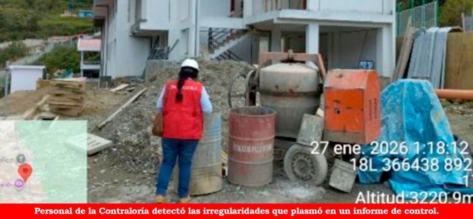 Pagaron más de S/ 805 mil por trabajos no ejecutados en construcción de colegio en Guelgash