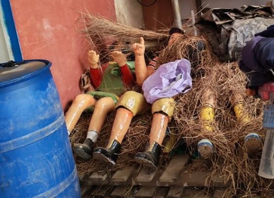 Polémica en Chinchao por compra de estatuas del Chavo del Ochocon S/ 10 mil