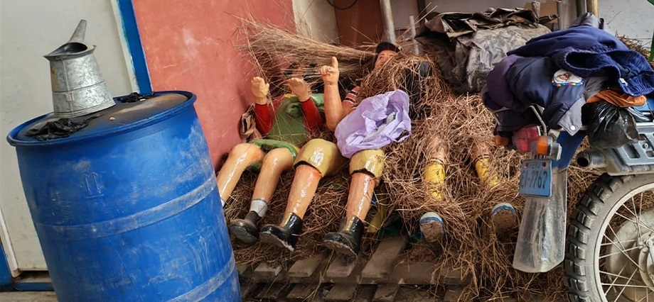 Polémica en Chinchao por compra de estatuas del Chavo del Ochocon S/ 10 mil