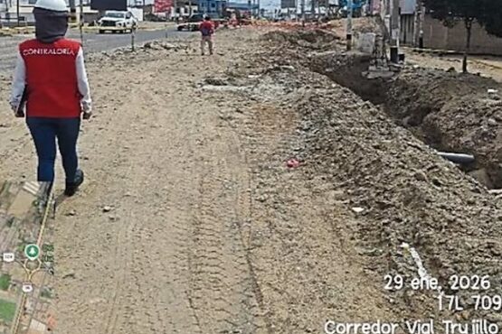 Trujillo: Advierten nuevas deficiencias en obra vial de Huanchaco