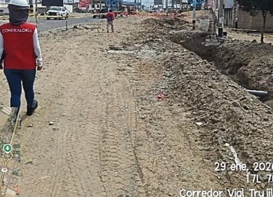 Trujillo: Advierten nuevas deficiencias en obra vial de Huanchaco