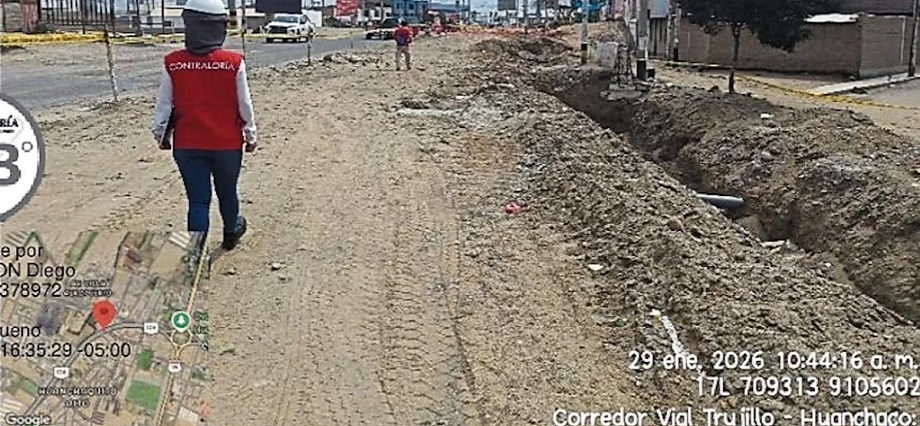Trujillo: Advierten nuevas deficiencias en obra vial de Huanchaco