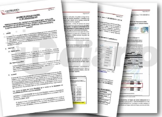 Detectan documentación falsa en licitación de proyecto de saneamiento básico en Yanas