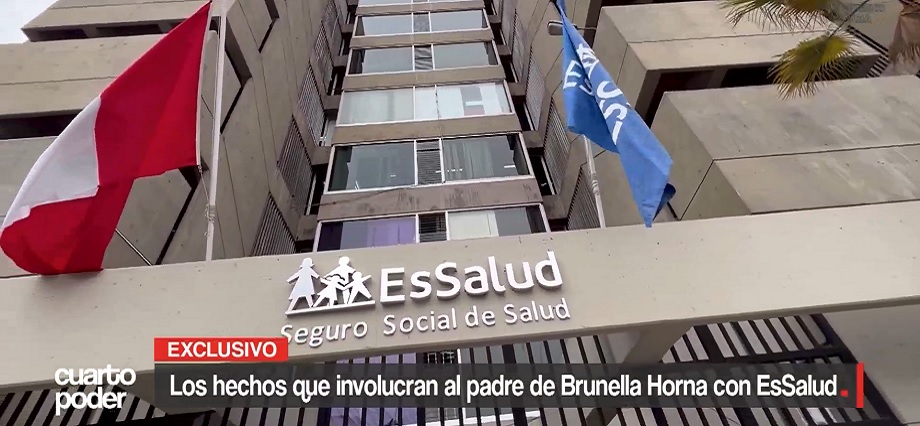 Contrato de EsSalud expone nexos con familia de Brunella Horna