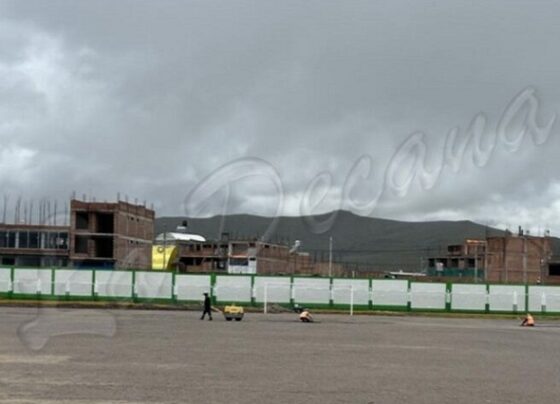 Contraloría alerta irregularidades en obra del estadio municipal de Macusani valorizada en más de S/ 1.4 millones